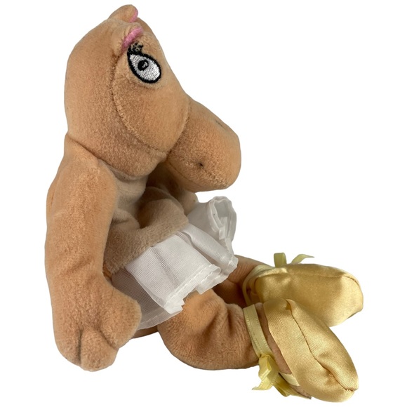 Vintage Deadstock Disney Store Exclusive Fantasia Hippo Bean Bag Plush Ballerina - Picture 2 of 12